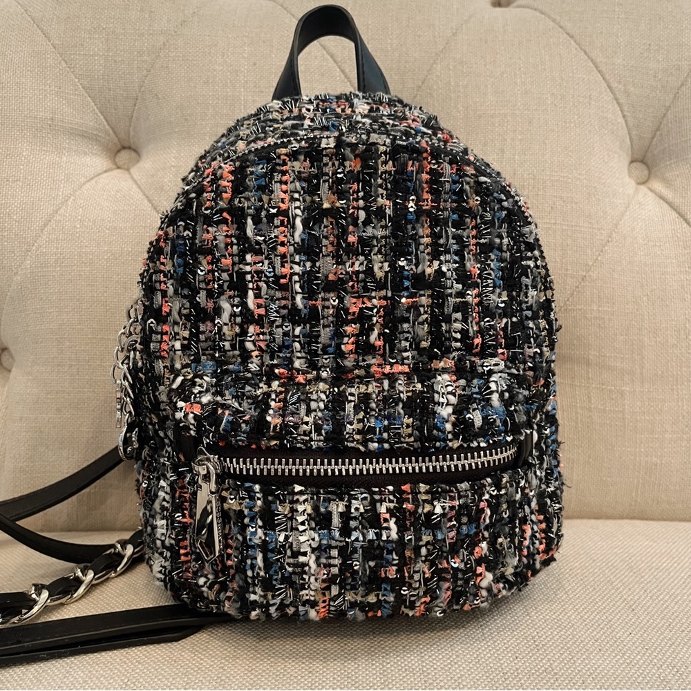 Bcbgeneration Mini Tweed Backpack - image 1